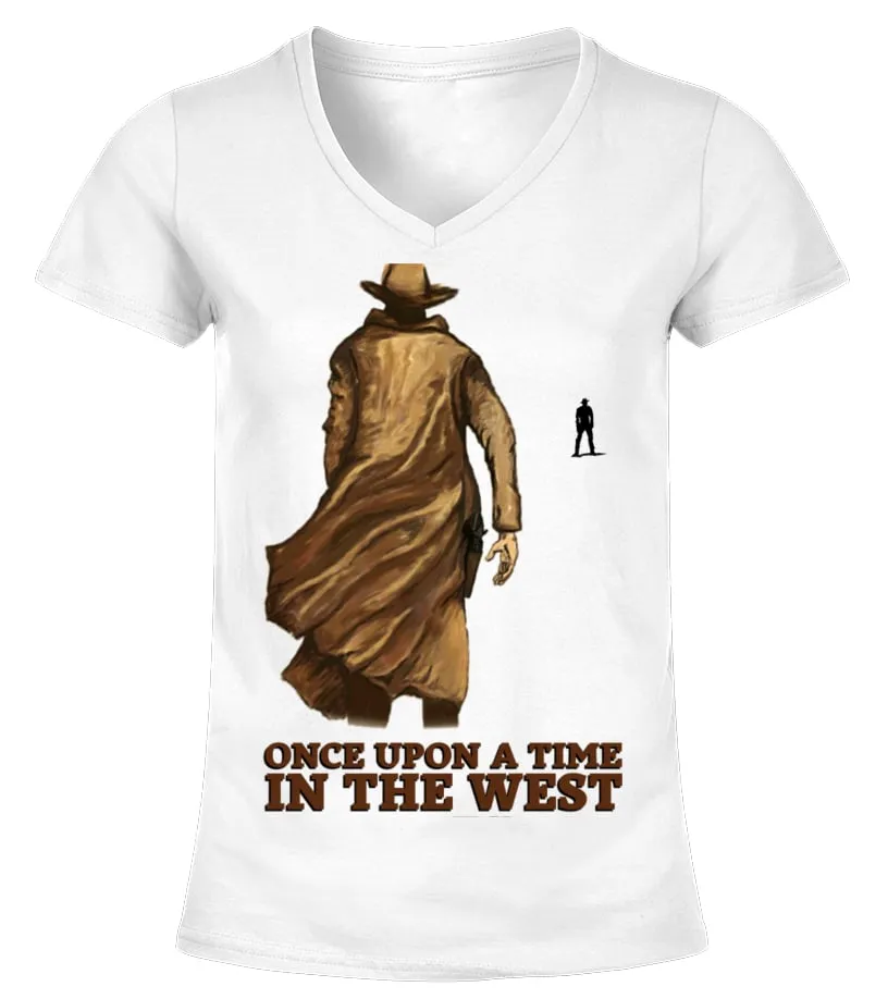 010. Once Upon a Time in the West WT Camiseta cuello pico Mujer