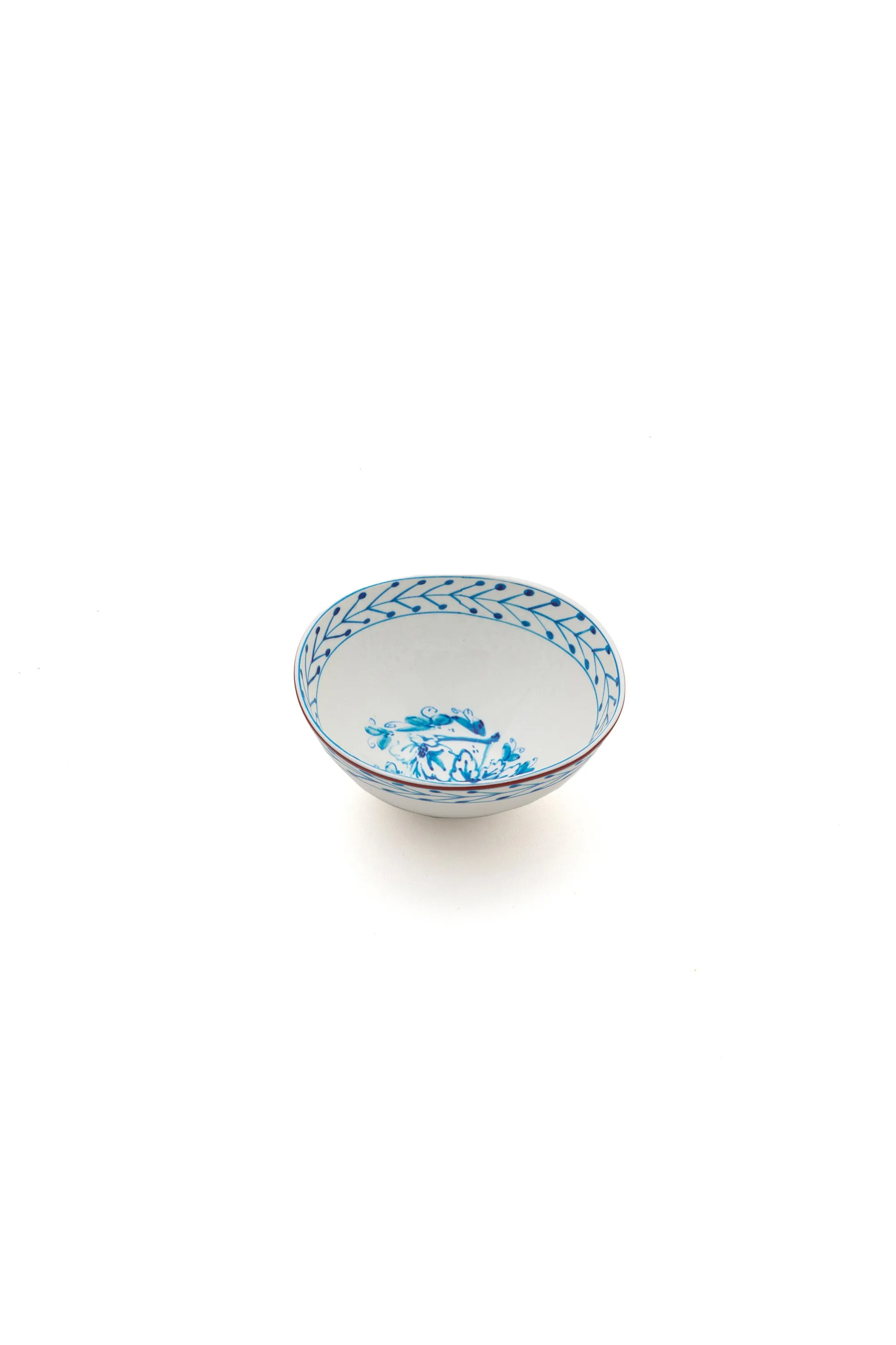 11271 bowl in porcelain "classic on acid