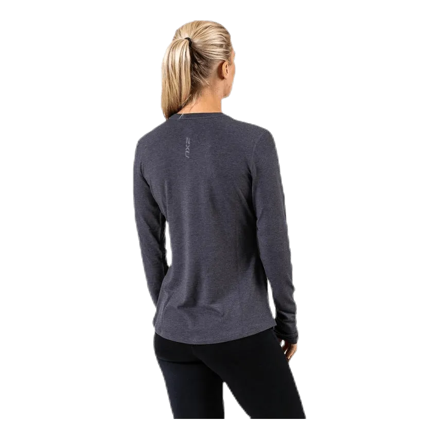 2xu HEAT L/S Tee Grey