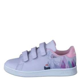 Adidas adidas x Disney Frozen Anna and Elsa Advantage Shoes Purple Tint / True Pink / Cloud White