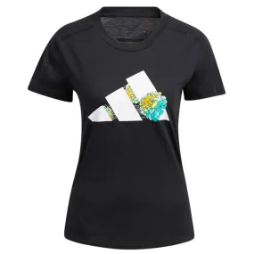 adidas Aeroready Flower Graphic Tee W