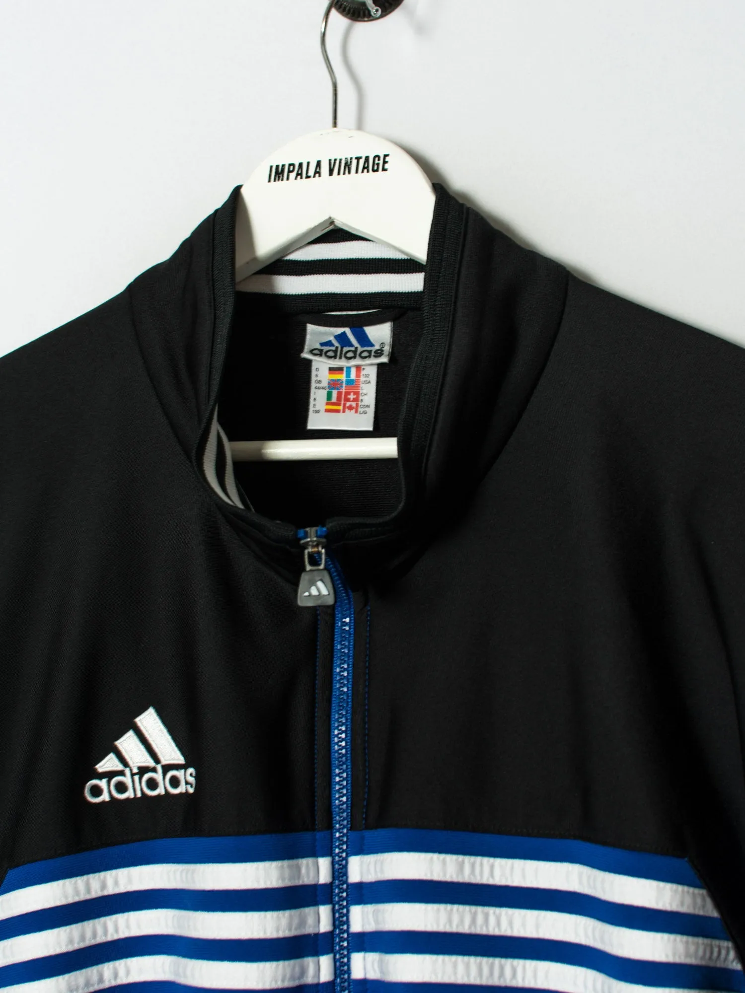 Adidas Blue & Black Track Jacket