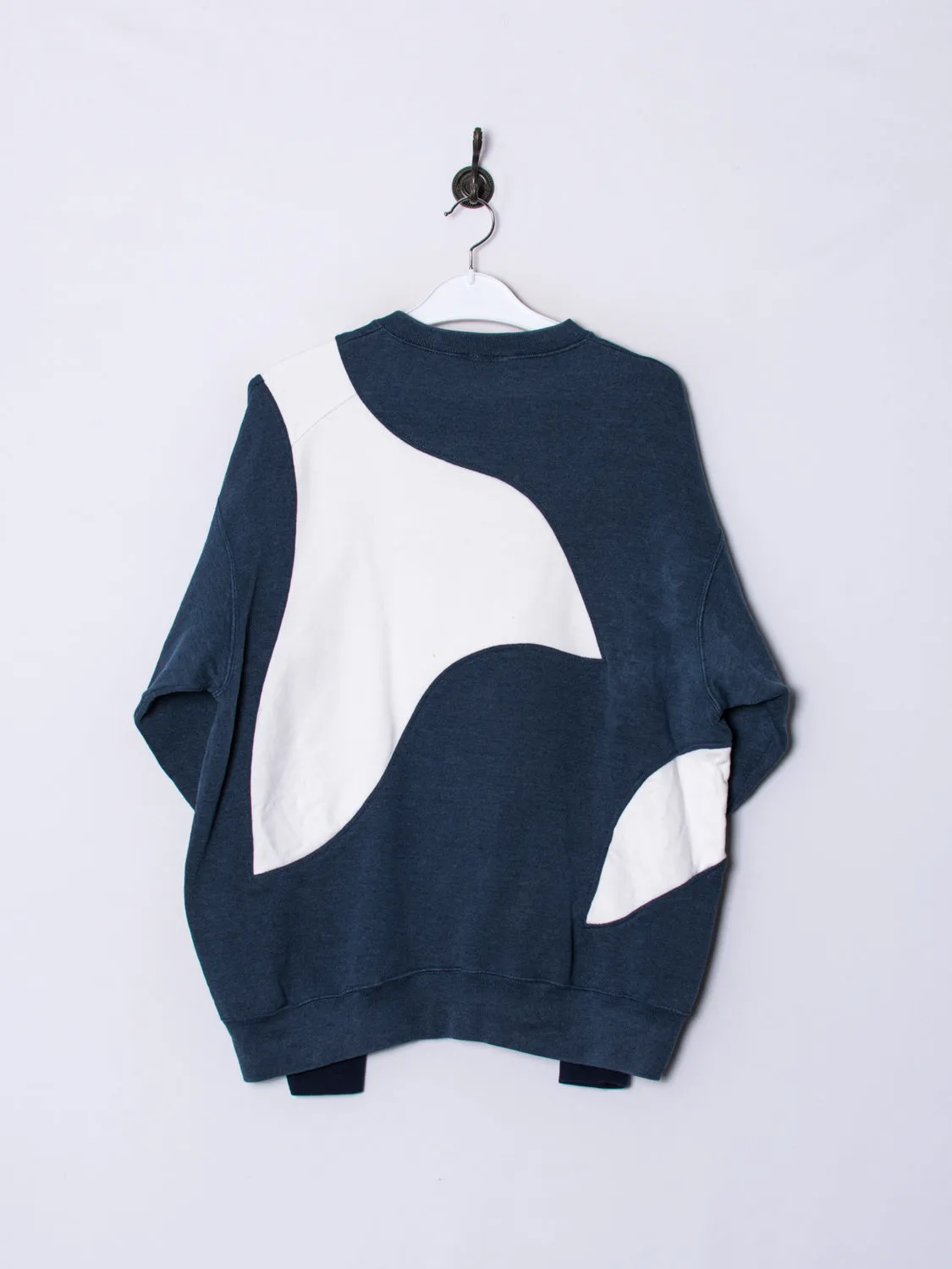 Adidas Blue & White Rework Sweatshirt