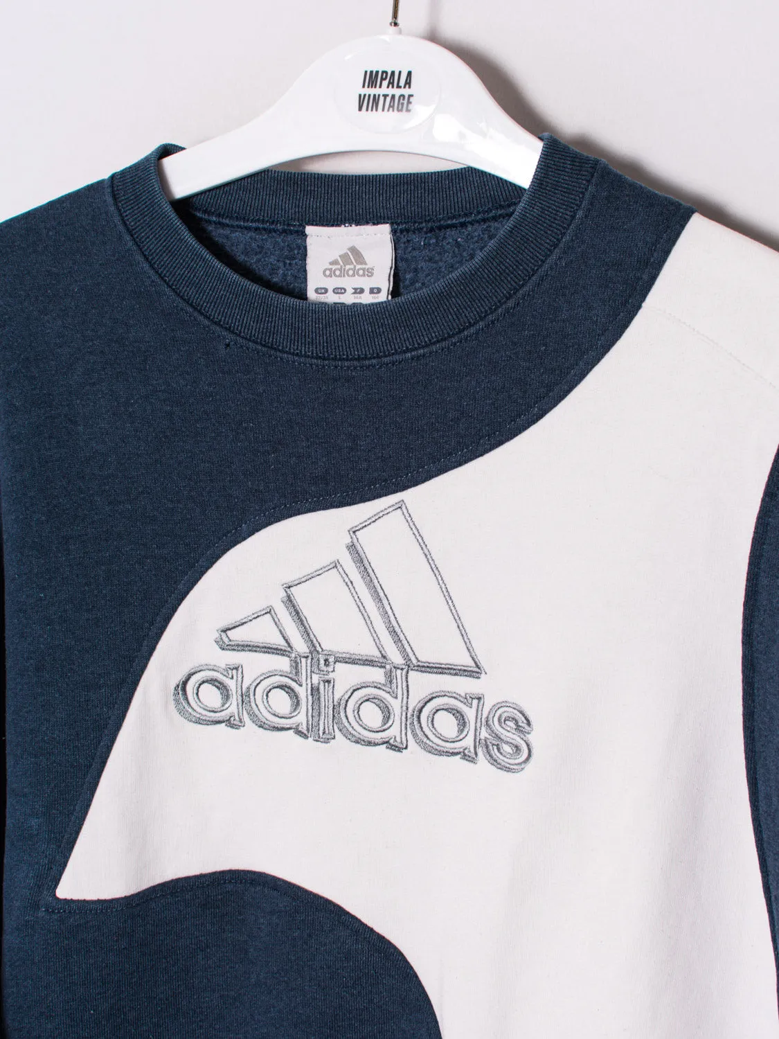 Adidas Blue & White Rework Sweatshirt