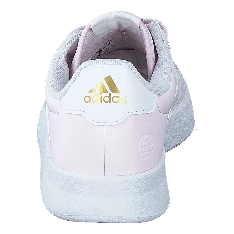 Adidas Breaknet 2.0 Shoes Almost Pink / Cloud White / Gold Metallic