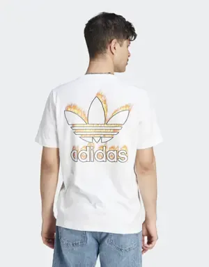 Adidas Camiseta Graphics Fire Trefoil