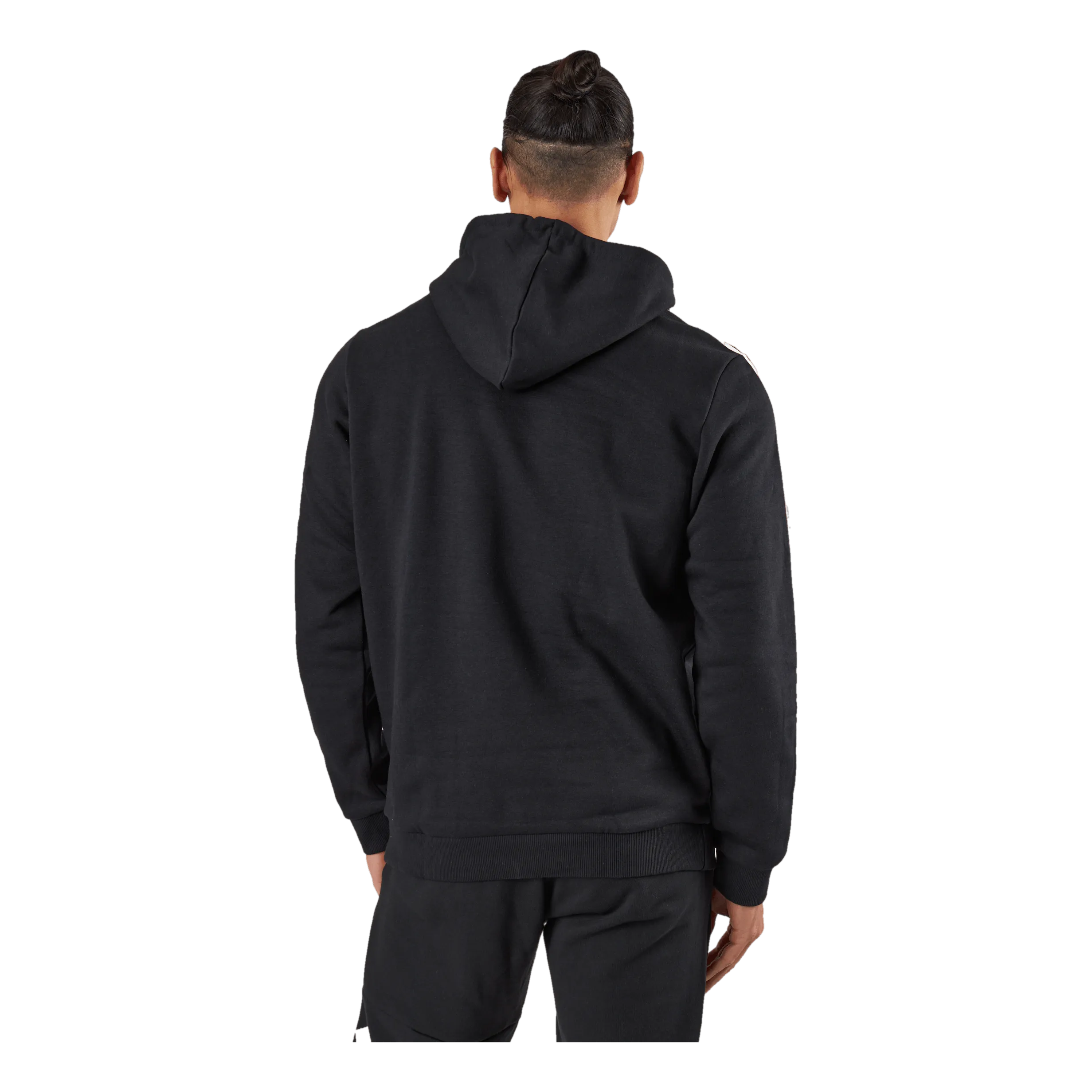 Adidas Essentials Fleece 3-Stripes Hoodie Black