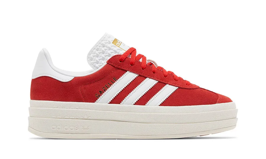 Adidas Gazelle Bold Red Cloud White (W)