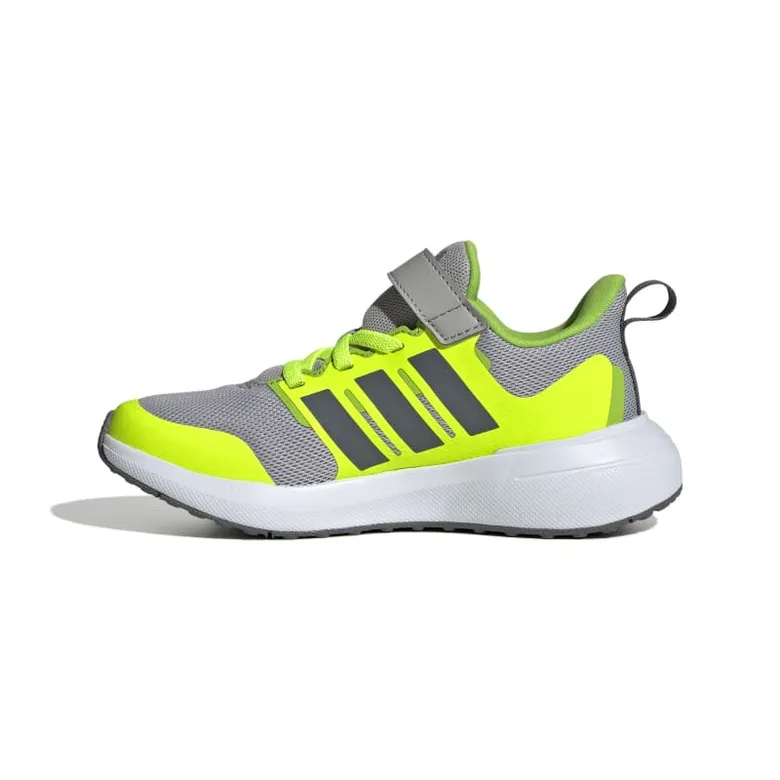 Adidas Kids Fortarun 2.0 Cloudfoam Elastic Lace "Lucid Lemon"