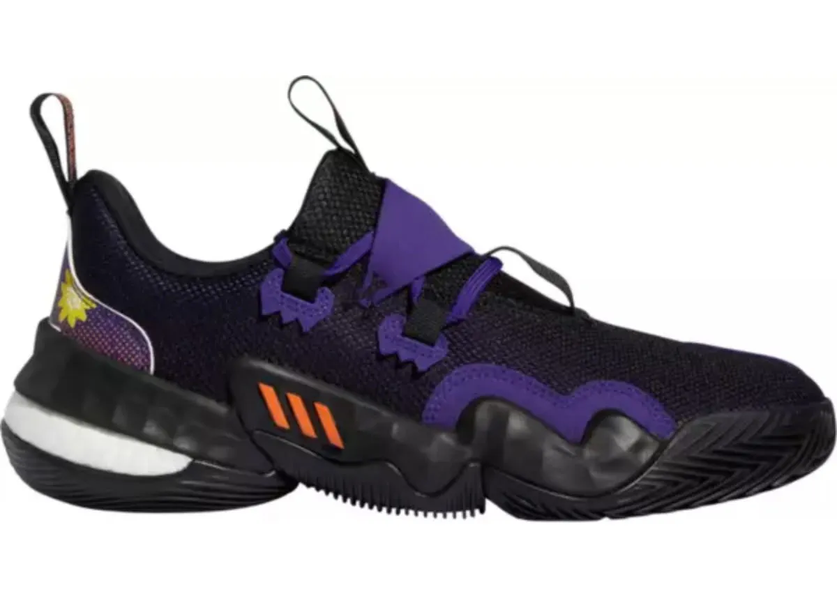 adidas Originals Trae Young 1 Black Purple Orange