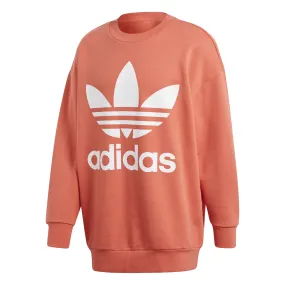 Adidas Originals Trefoil Oversized Crew (Trace Scarlet)