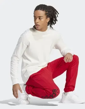 Adidas Pantalón Pinstripe Fleece