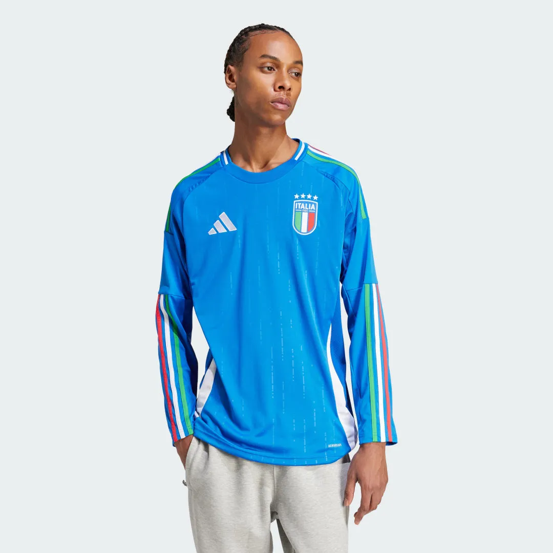 adidas Performance Italy 24 Long Sleeve Home Jersey 24/25