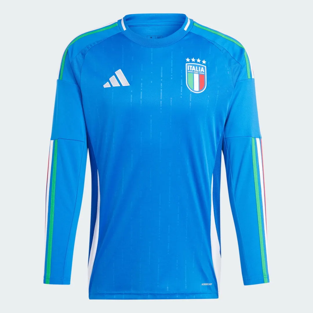 adidas Performance Italy 24 Long Sleeve Home Jersey 24/25