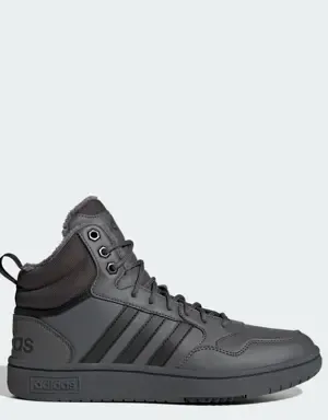 Adidas Zapatilla Hoops 3.0 Mid Lifestyle Basketball Classic Fur Lining Winterized