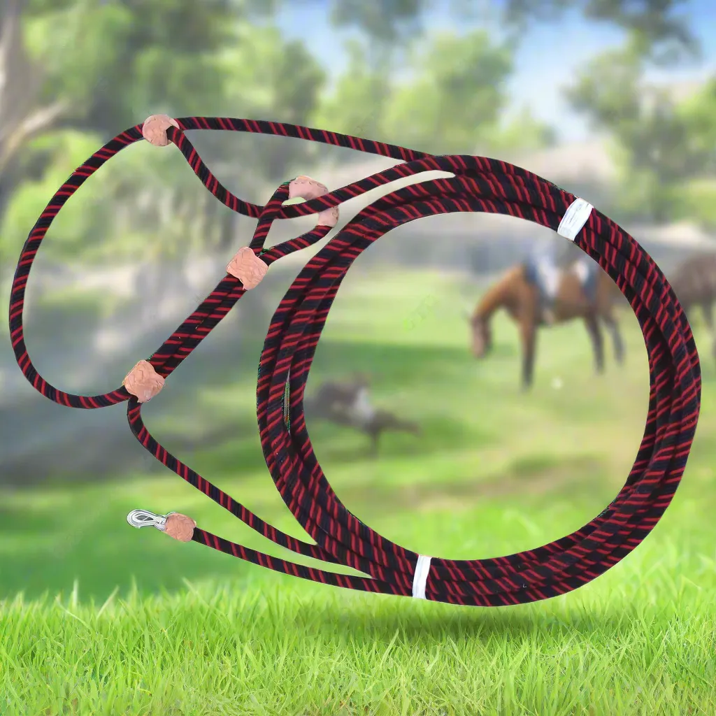 Ahogador para Caballo TM-84106 Horse Bosal with lead