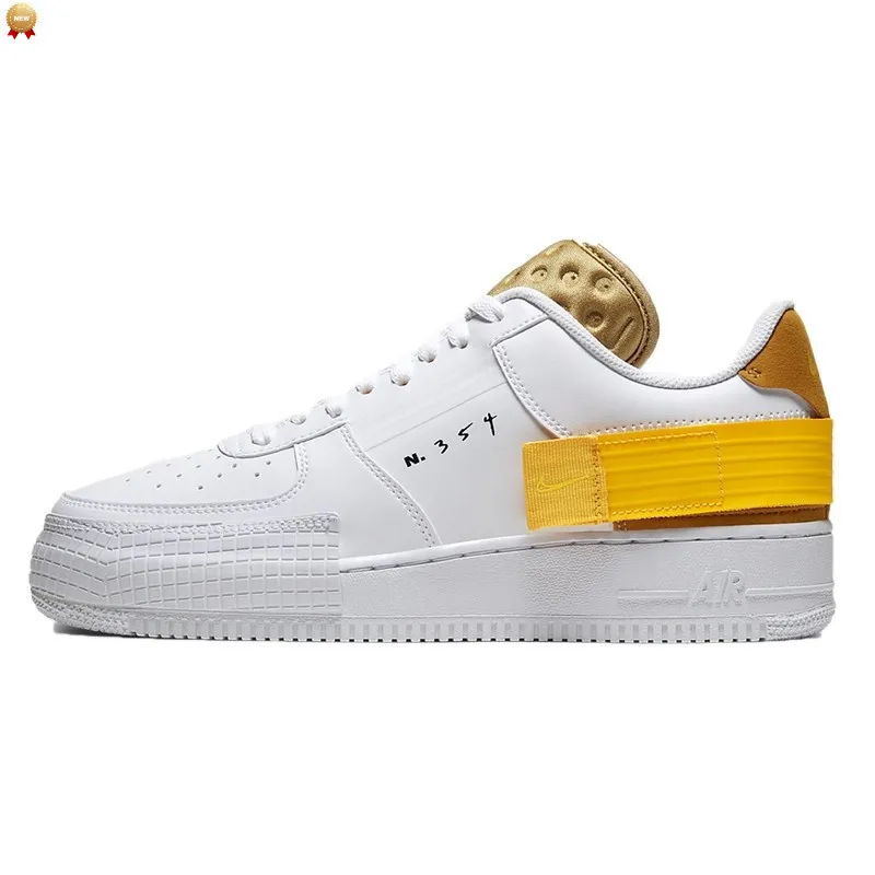 Air Force 1 Drop Type White Gold Yellow