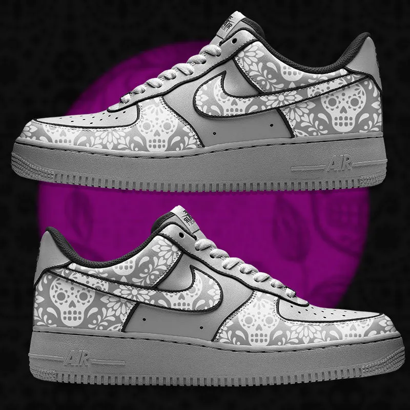 Air Force 1 x Día de muertos (Reflectivo)