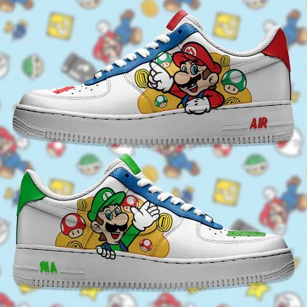 Air Force 1 x Mario & Luigi(26mx, 26.5mx)