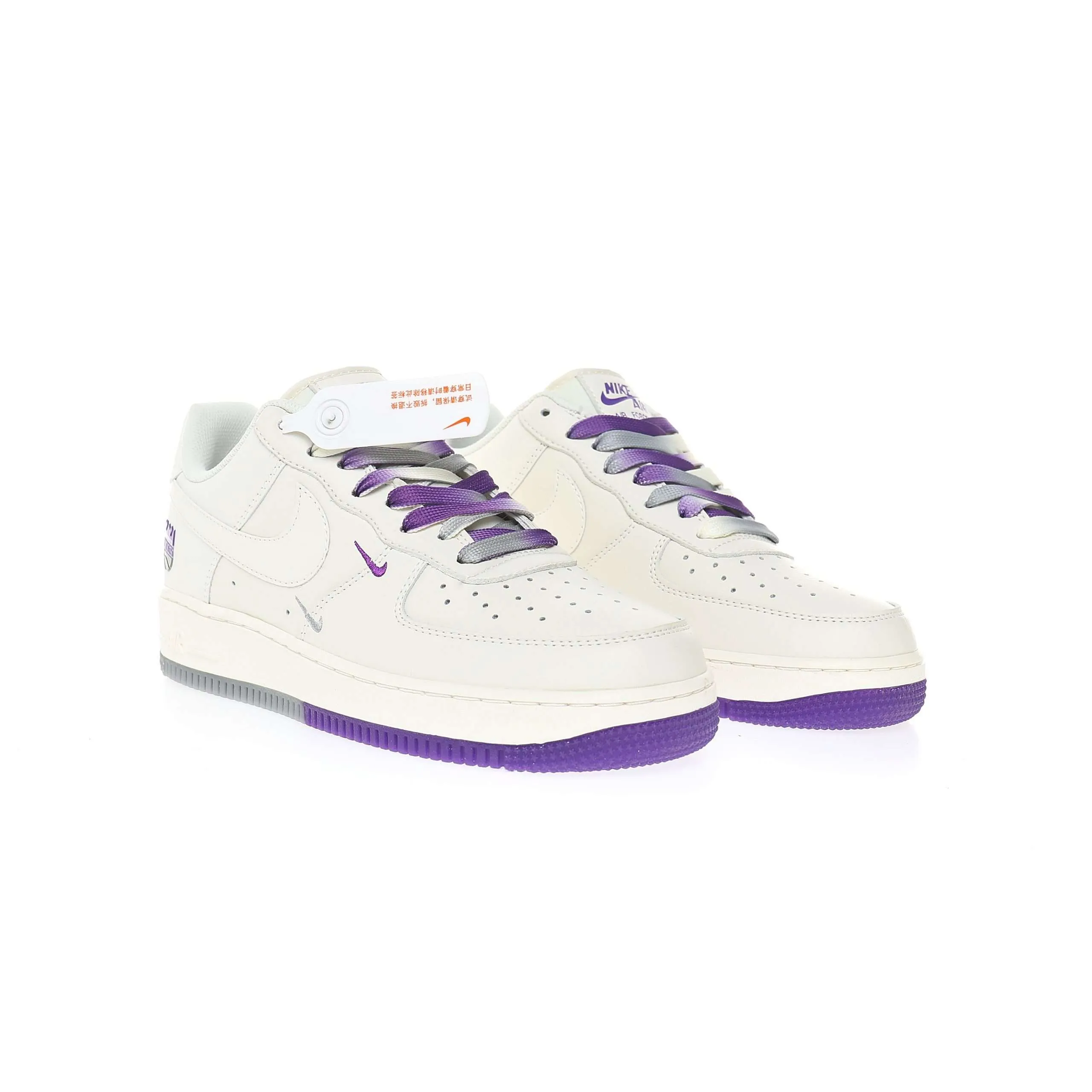 Air Force 1’07 Low QS»Sail/Grey/Purple/Sacramento Kings»