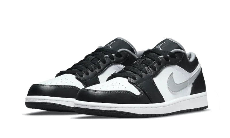 Air Jordan 1 Low Black White Particle Grey