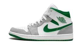 Air Jordan 1 Mid Grey Green