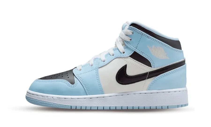 Air Jordan 1 Mid Ice Blue (GS)