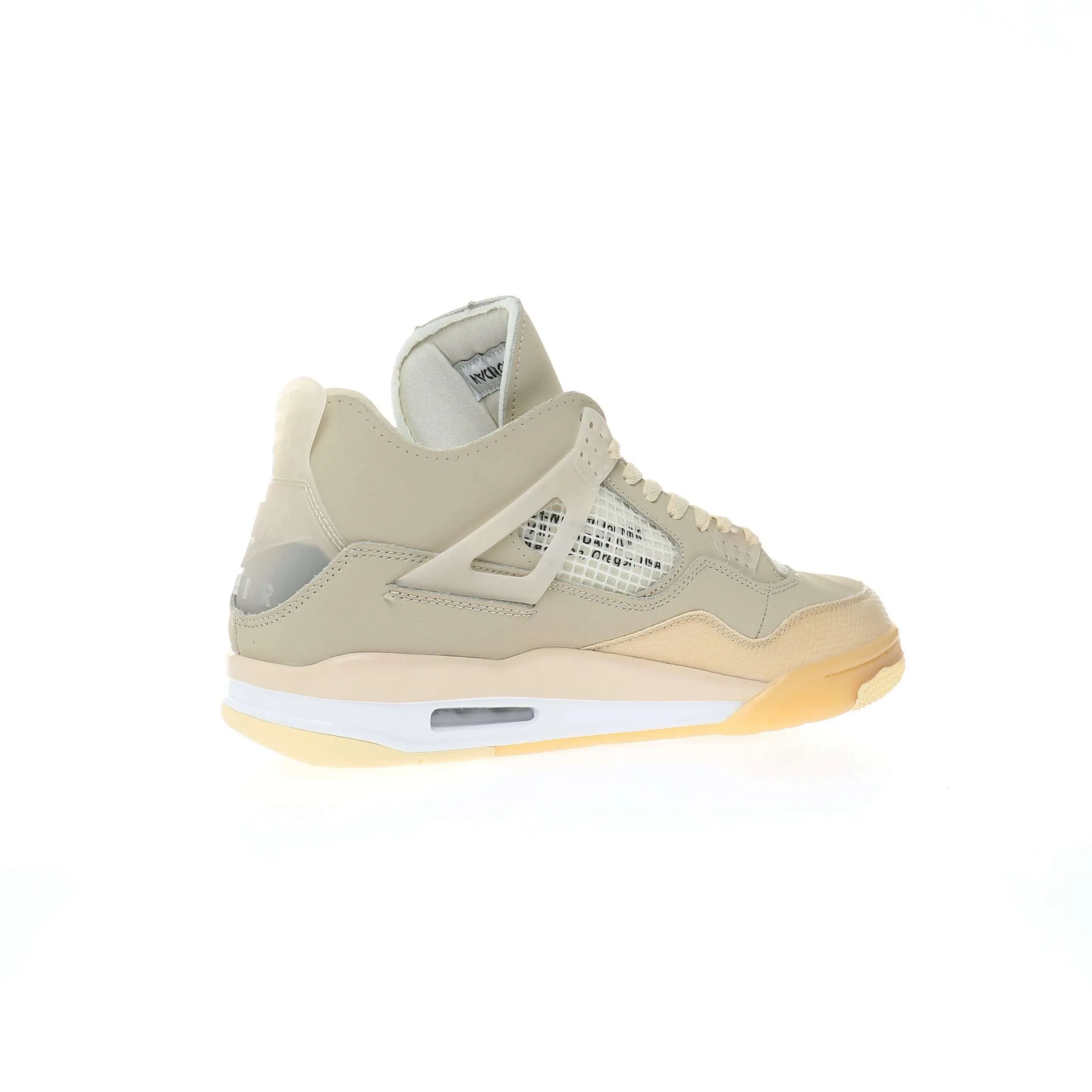 Air Jordan 4 x Off-White «Sail»