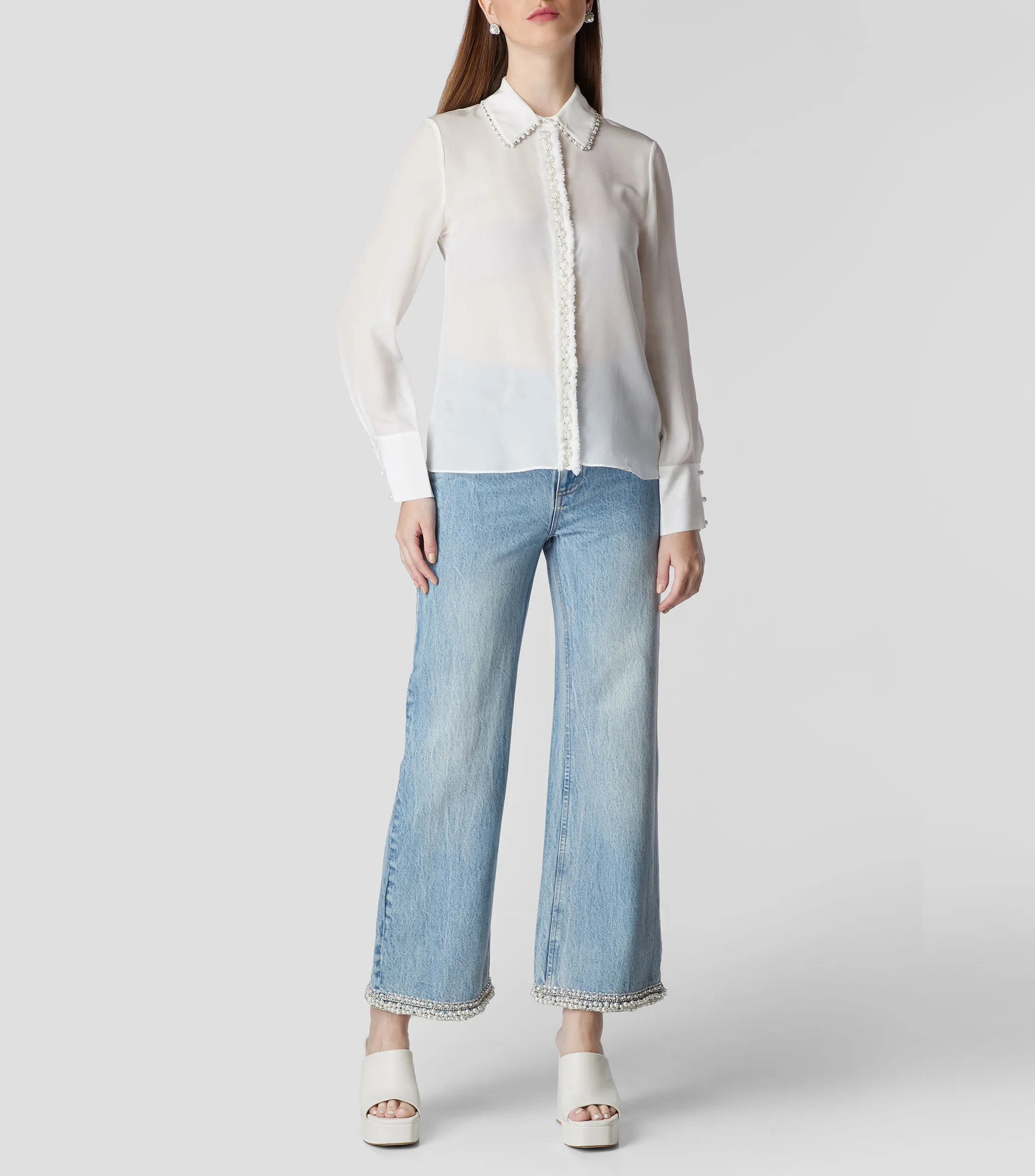 Alice and Olivia Jeans Regular Mujer