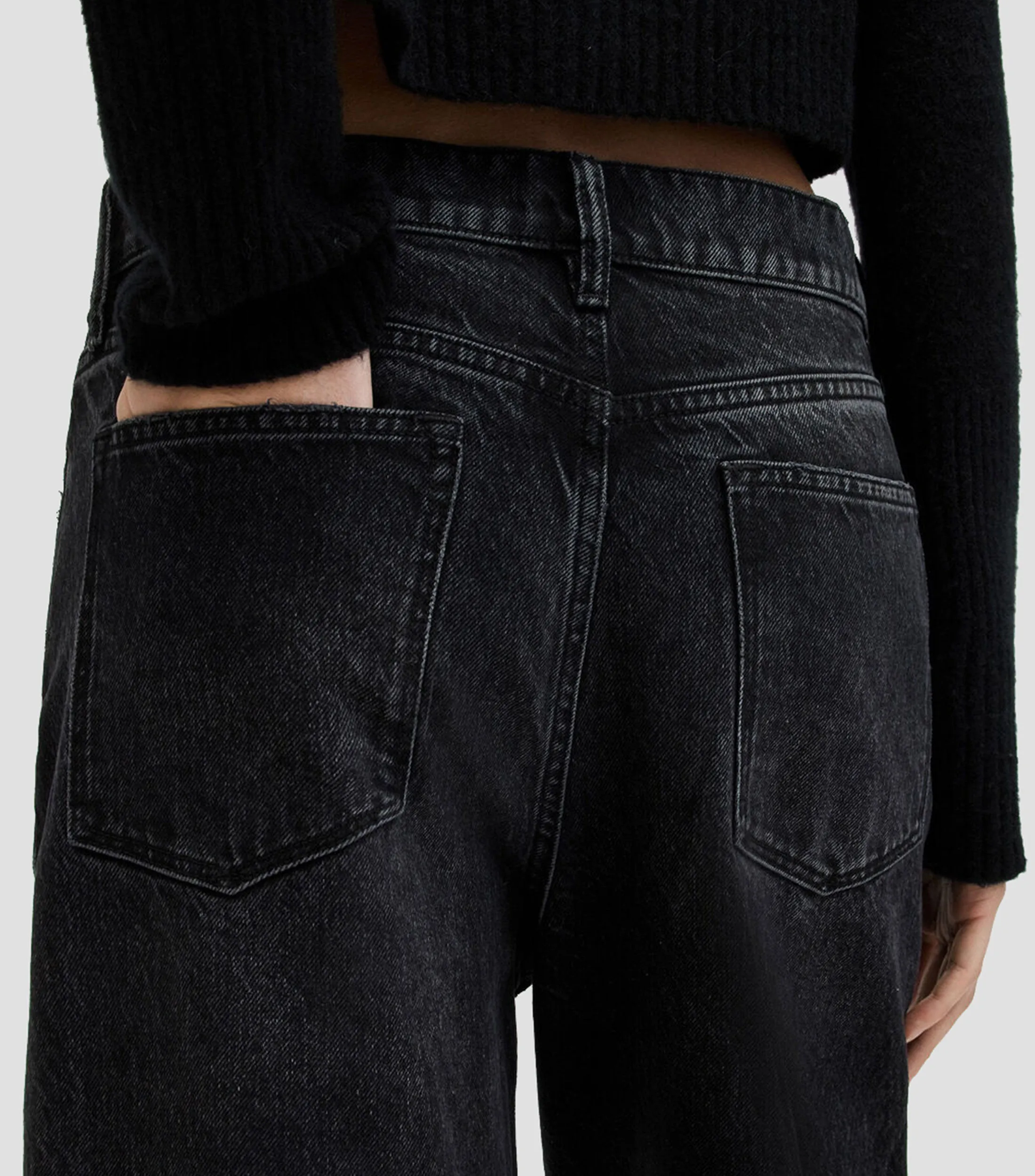 AllSaints Jeans rectos Mujer