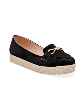 Alpargatas Color Negro Para Mujer De RBBASICS