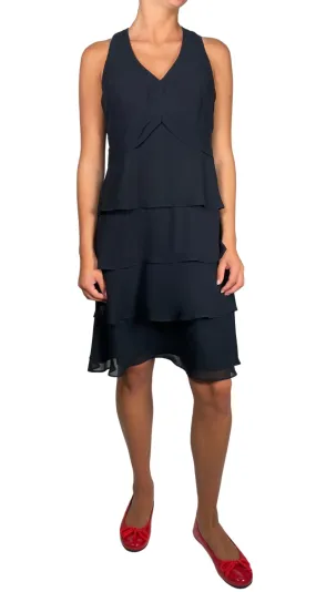 ANN TAYLOR Vestido Vuelos Negro