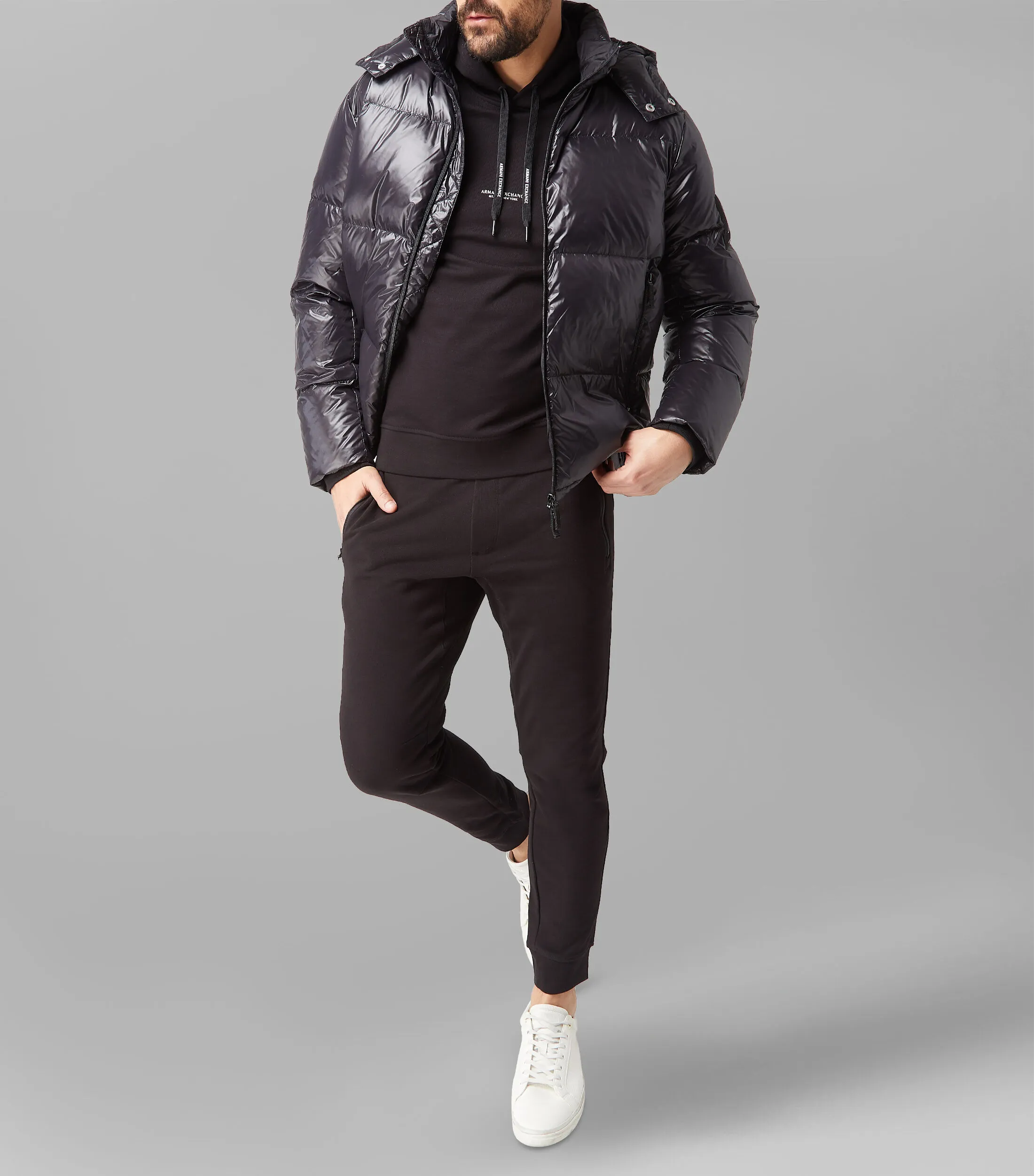 Armani Exchange Sudadera con Capucha Hombre