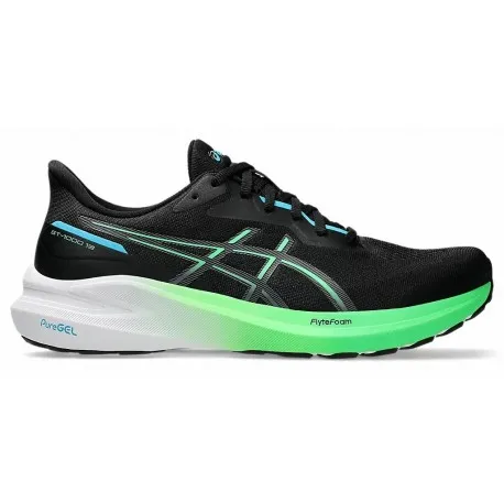 ASICS GT-1000 13 BLACK/DIGITAL AQUA 1011B858 001