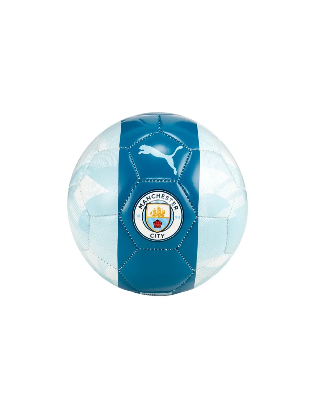 Balón de Fútbol Puma Manchester City Negro Azul