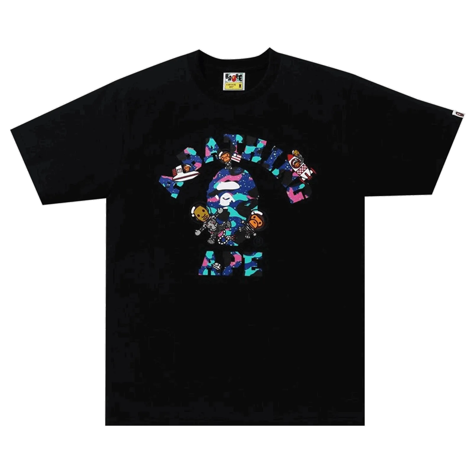 BAPE x Kid Cudi College Moon Man Tee