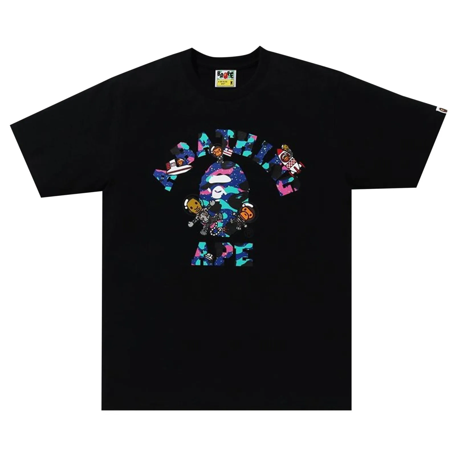 BAPE x Kid Cudi College Moon Man Tee