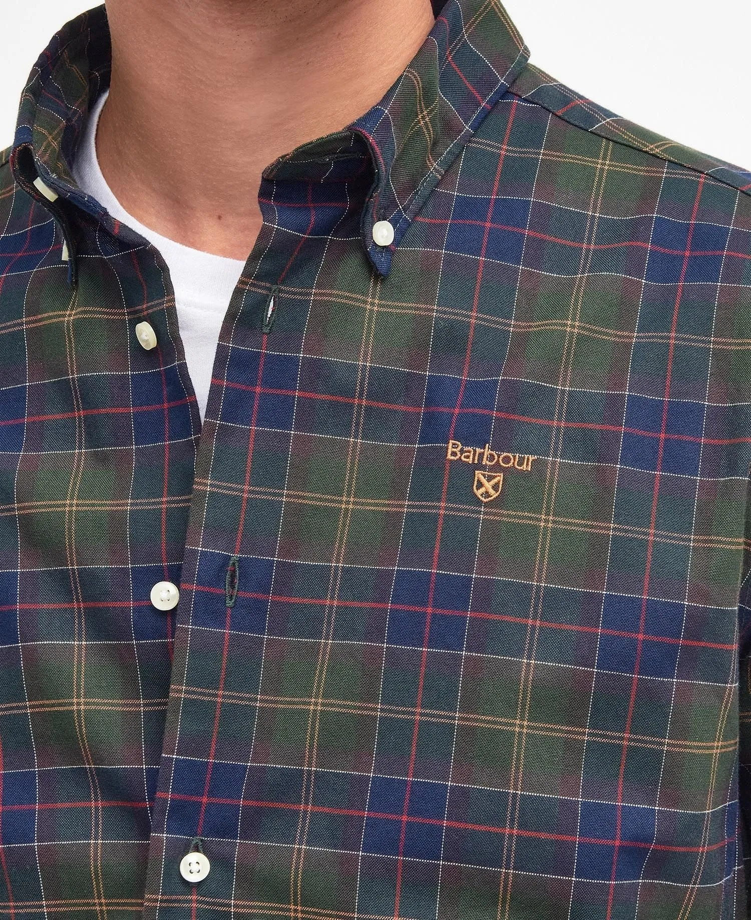 BARBOUR HELMSIDE TAILORED SHIRT CLASSIC TARTAN