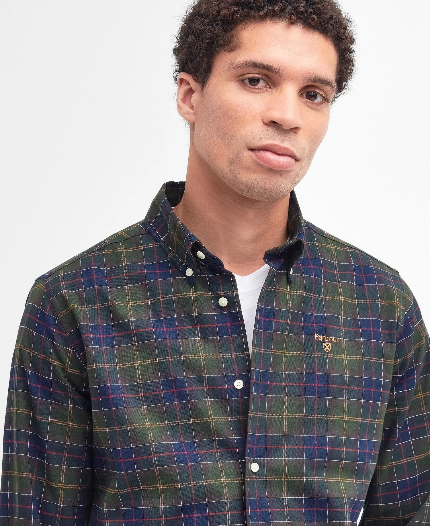 BARBOUR HELMSIDE TAILORED SHIRT CLASSIC TARTAN