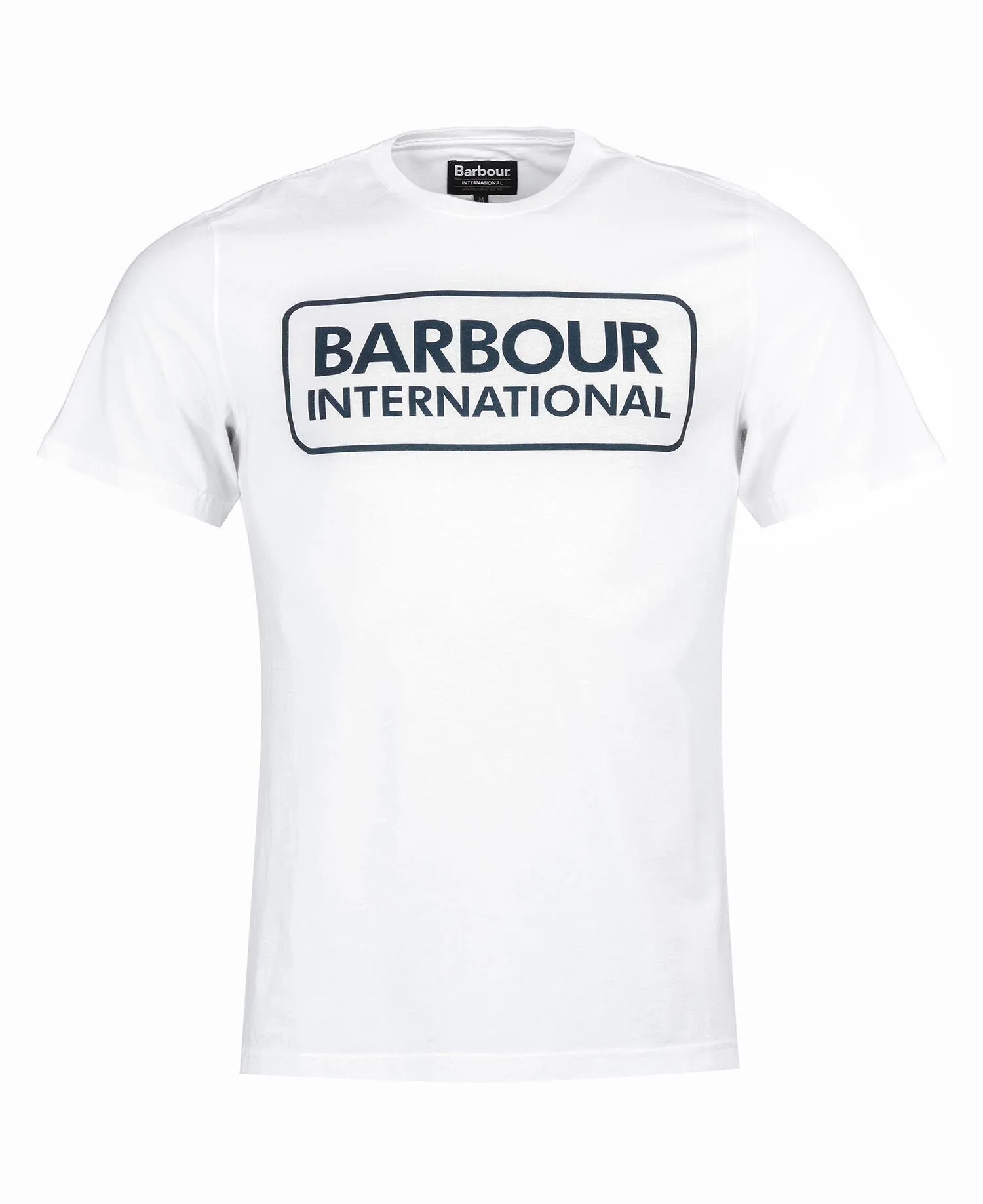 BARBOUR INTERNATIONAL GRAPHIC TEE CLASSIC WHITE