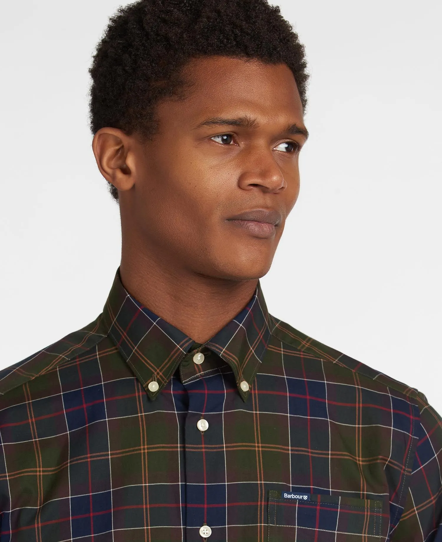 BARBOUR WETHERHAM TAILORED SHIRT CLASSIC TARTAN