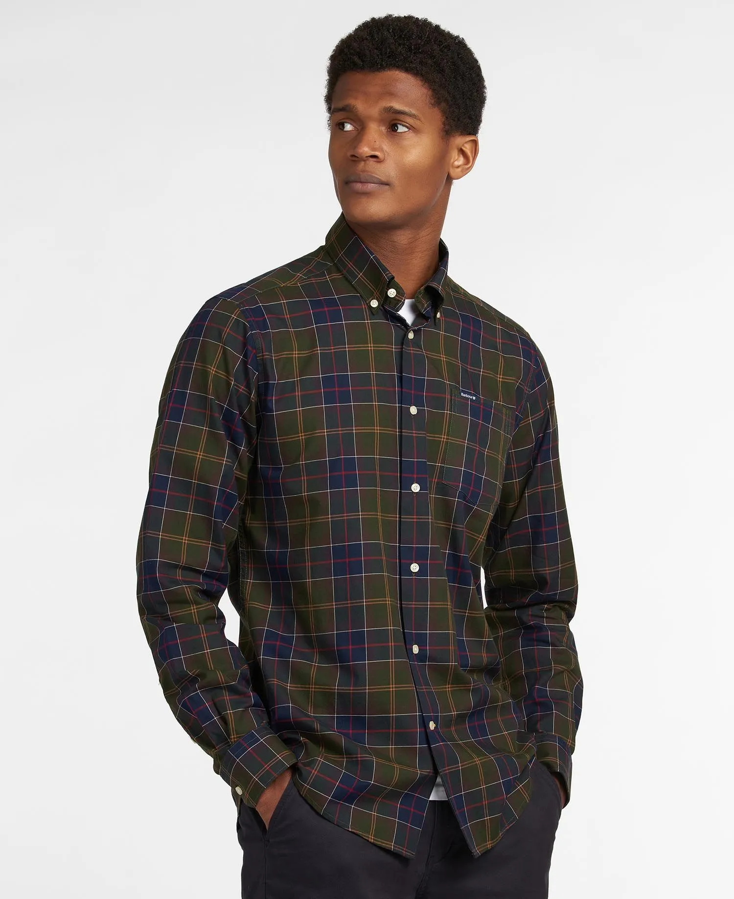 BARBOUR WETHERHAM TAILORED SHIRT CLASSIC TARTAN