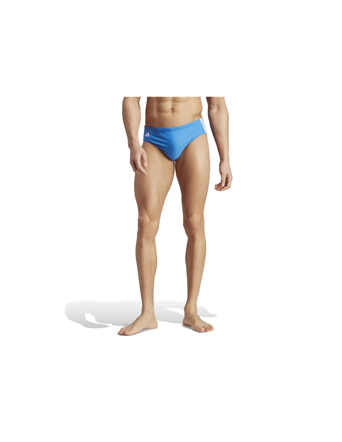 Bañador de Natación adidas 3Bandas Trunk Hombre Azul