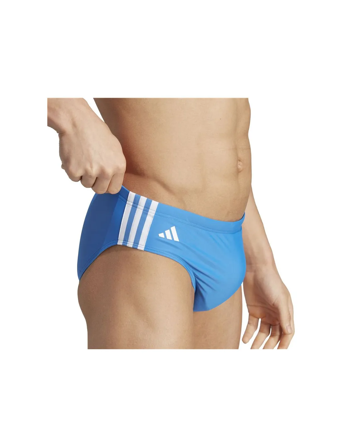 Bañador de Natación adidas 3Bandas Trunk Hombre Azul