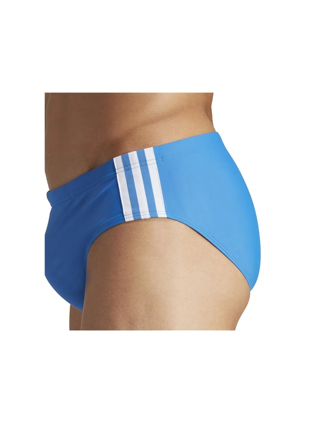 Bañador de Natación adidas 3Bandas Trunk Hombre Azul