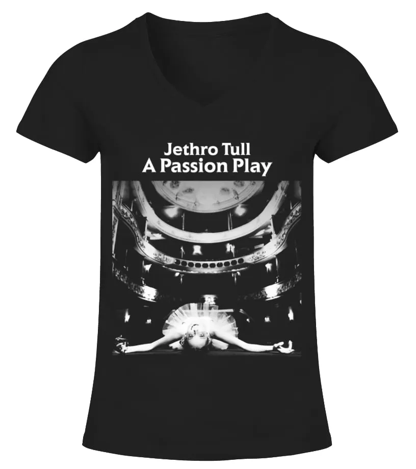 BBRB-034-BK. Jethro Tull - A Passion Play Camiseta cuello pico Mujer