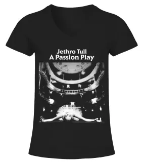 BBRB-034-BK. Jethro Tull - A Passion Play Camiseta cuello pico Mujer