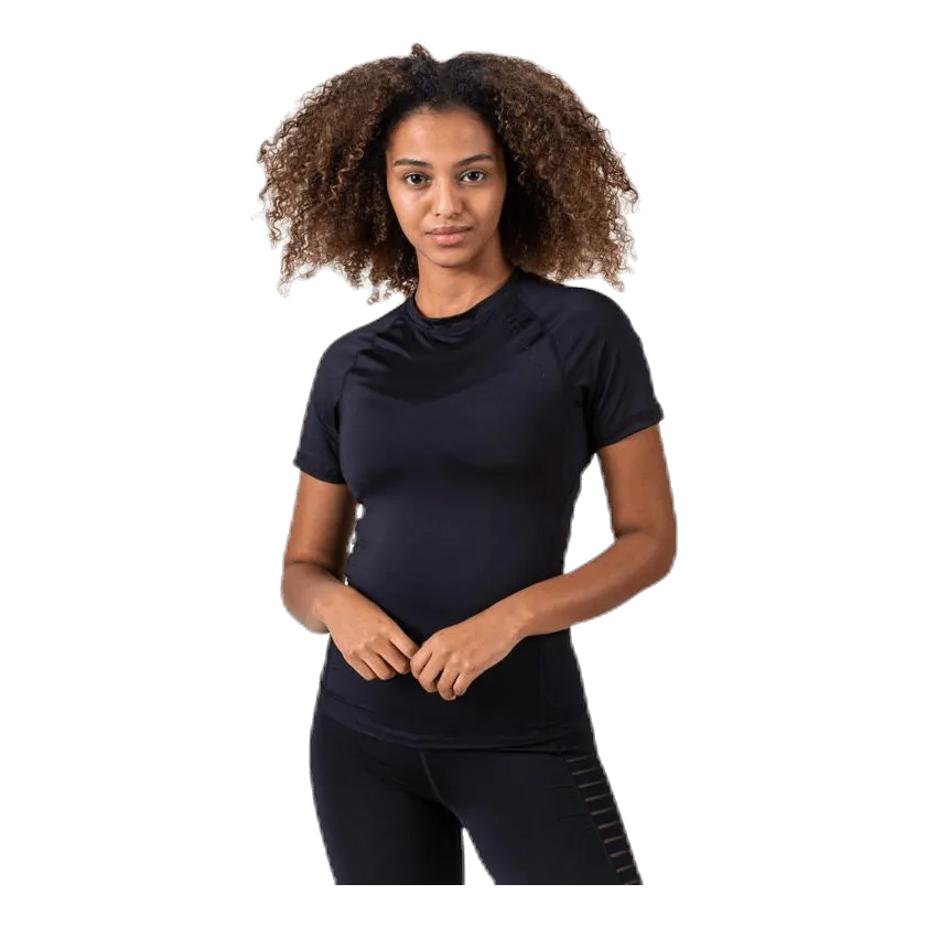 Blacc Compression Tee Black