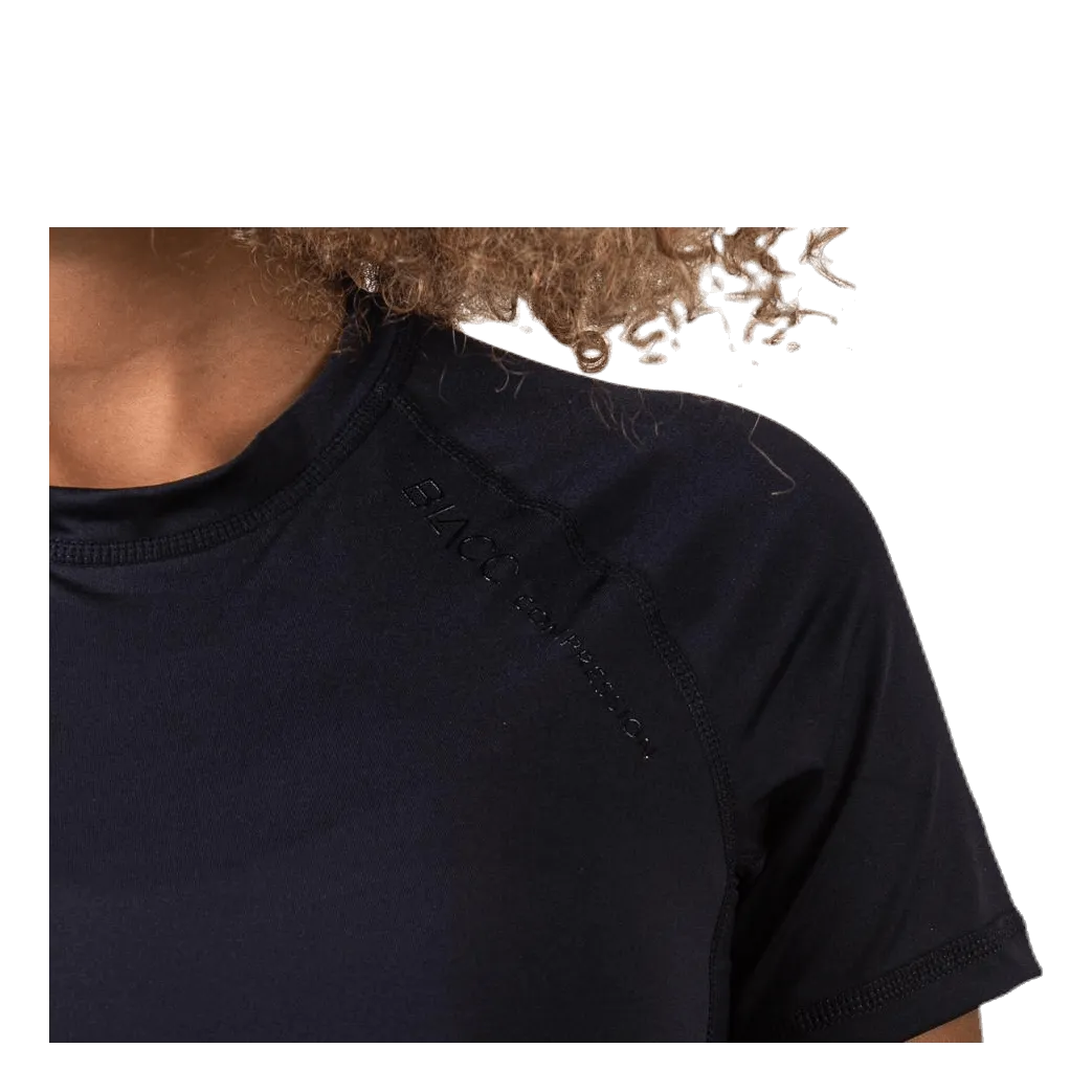 Blacc Compression Tee Black