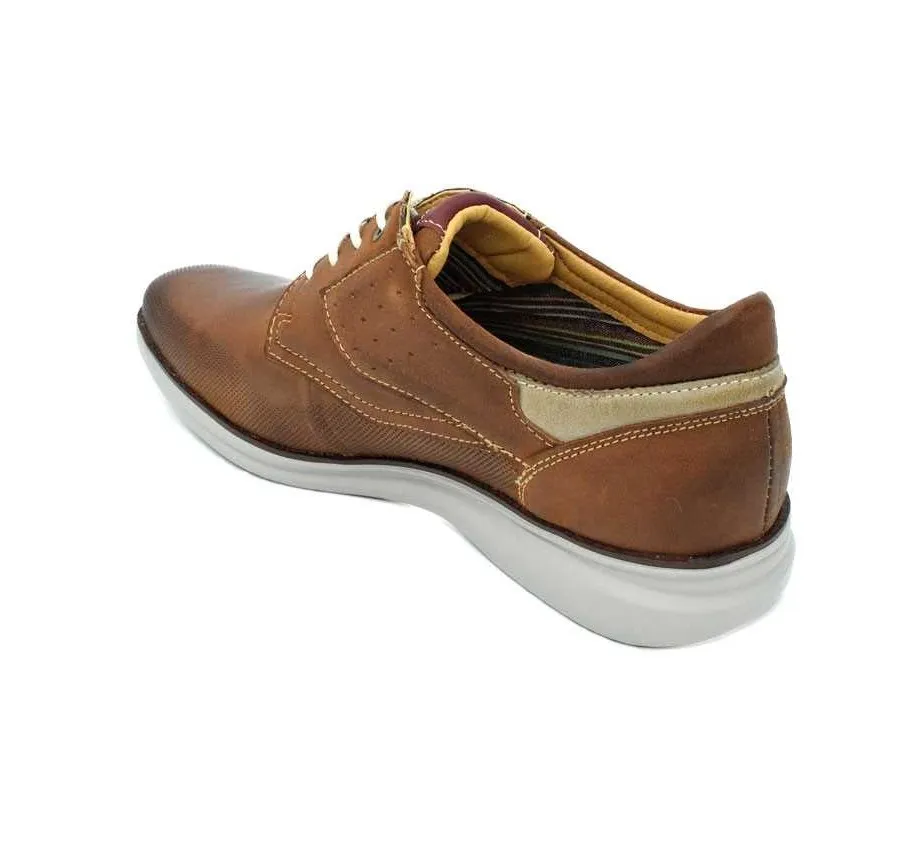 BLUCHER PIEL CAMEL ZAPATO CORDÓN PARA HOMBRE CON PLANTILLA PIEL